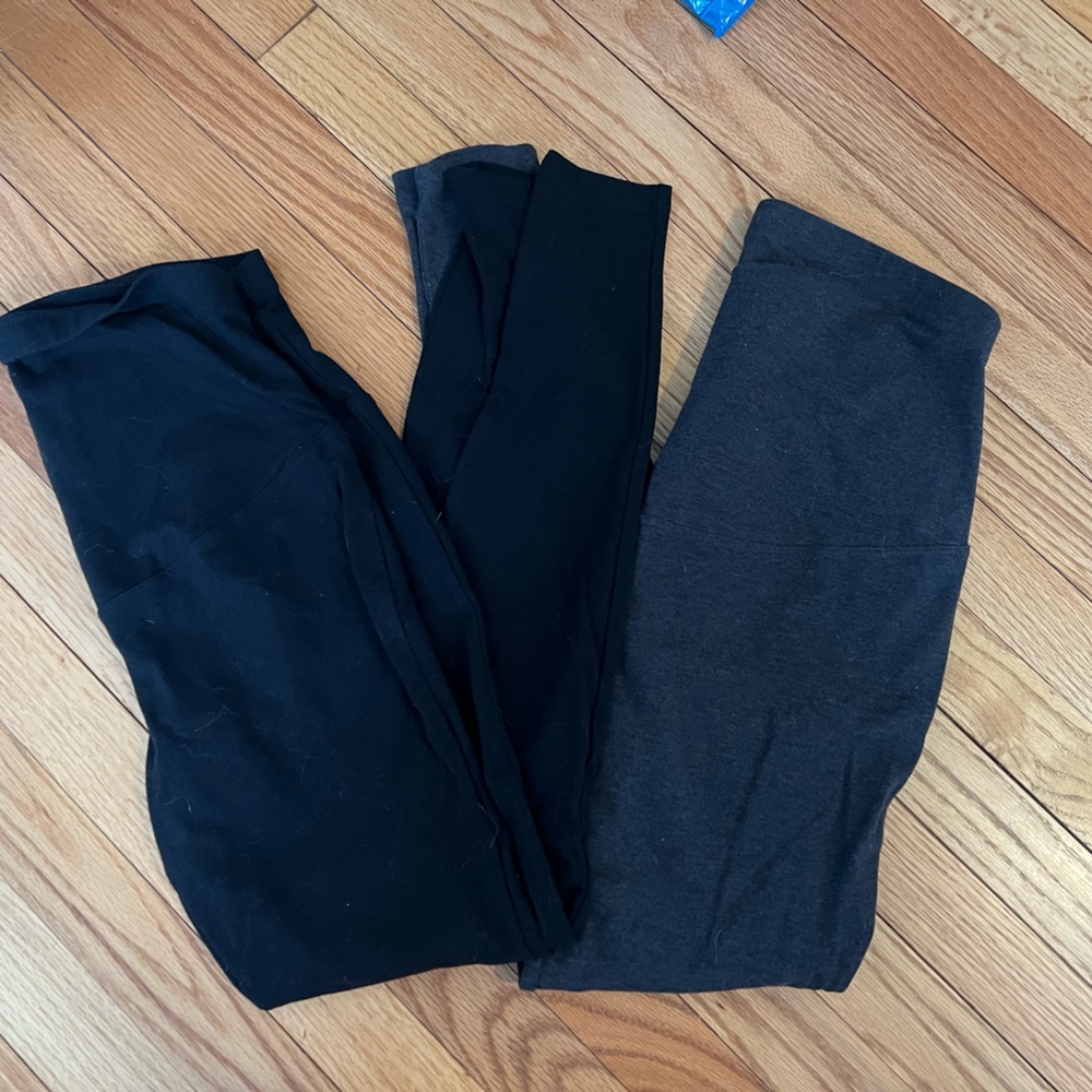 2 for $15 old navy maternity leggings